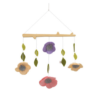 Mobile de chambre à fleurs