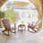 Brighton 2 - Person Teak Outdoor Seating Group With Wicker