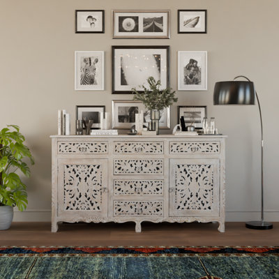 Harleen 66'' Solid Wood Sideboard