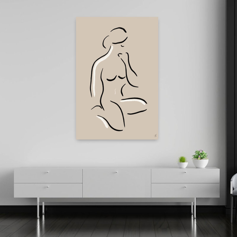 Contemporary Art Minimalist Art, 60" H x 40" W