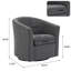 Aunna 78 Cm Wide Swivel Barrel Chair-1108367777