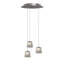 Luminaire suspendu conique à 3 lumières Emerie