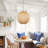Binningup 1 - Light Brass Lantern Pendant-962591092