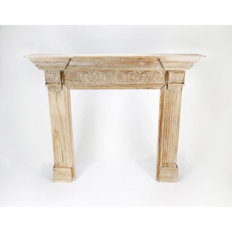 Troutman Fireplace Surround, Pickled