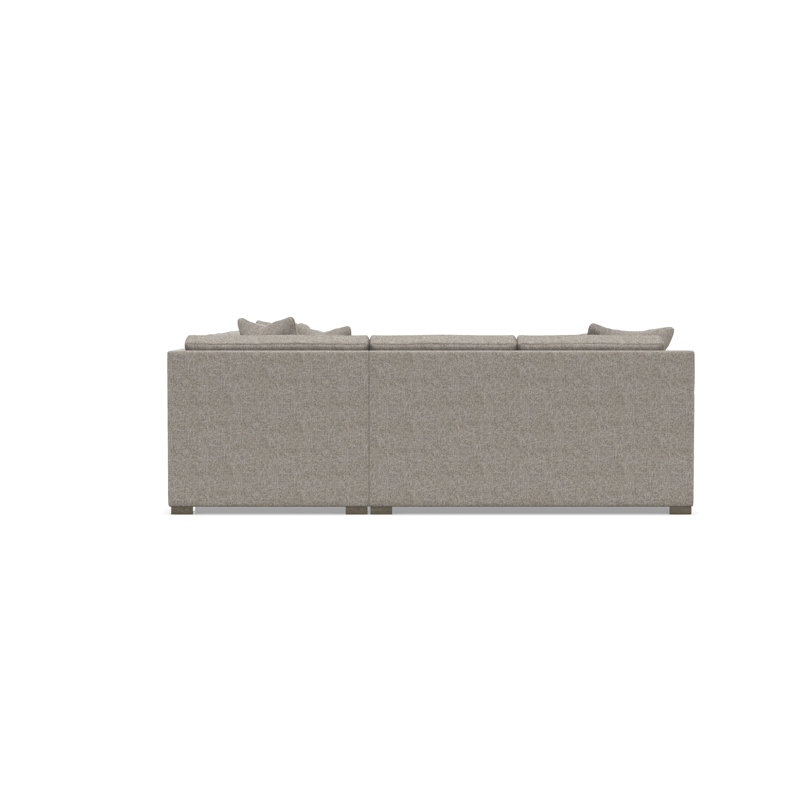Kelsey Sectional, Tan Polyester