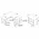 Aliyat 2 L-Shaped Writing Desk Office Set