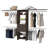 Brentwood 3Drawer 4Shelf Closet System Dark Walnut-1515826510