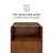Stiles Solid Wood 20" Nightstand-962798686