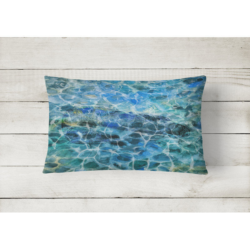 Eel Under water Lumbar Pillow