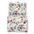 Flannel single dining chair with soft seat cushion and backrest, no armrests, matching pillow can be used as waist cushion, this dining chair can be used in the living room-809200507