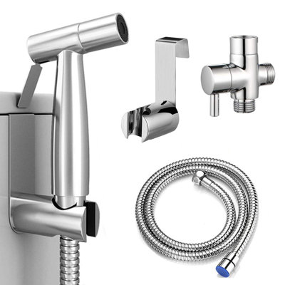 Ramona Elongated Hand Held Bidet with Faucet