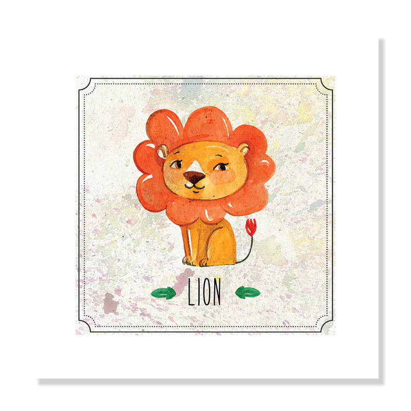 Impression sur papier Jungle Day 1 ', H 16 po x l 16 po x P 1 po, Papier