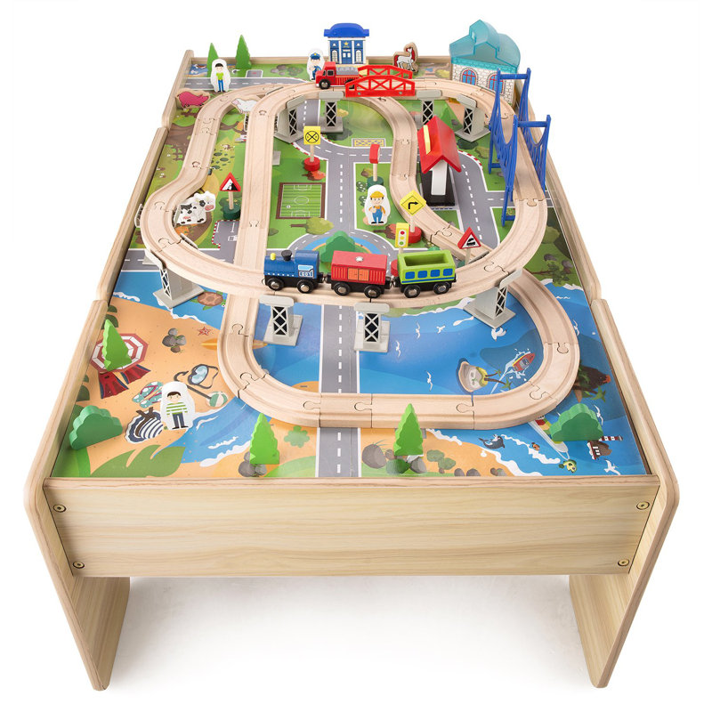 Kids 80 Piece Rectangular Interactive Table