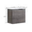 Meuble-lavabo élégant avec lavabo, porte à fermeture en douceur et beaucoup de rangement pour un espace de salle de bain fonctionnel et organisé.
