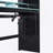 Full Size Kohlton Bunk Bed With Height-Adjustable Desk,Wardrobe,Ample Storage Space,And RGB Light, Blue(OLD SKU:LT000266AAC)-1505425012