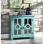 Commode décorative avec portes miroir