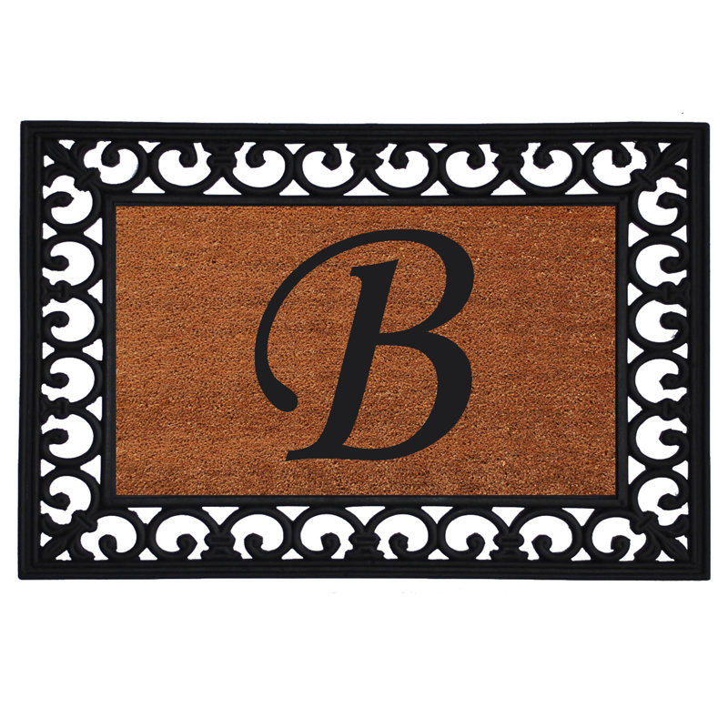 Tanda Non-Slip Outdoor Doormat, B