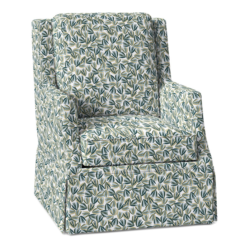 Fauteuil à oreilles l 31,5 po Savannah, Perigold Palmetto Verdigris