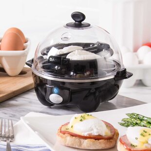 brentwood Brentwood Electric 7 Egg Cooker - Soft, Medium, Hard Boil Modes - Auto  Shut Off - White - Perfect for Poached Eggs and Omelets in the Egg Cookers  department at