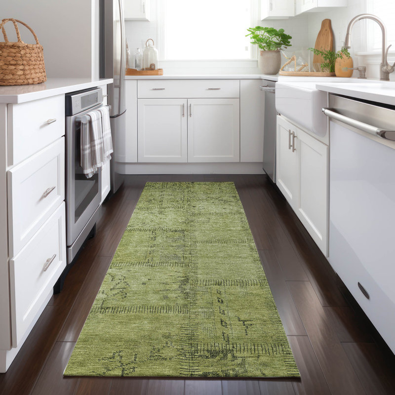 Paillasson antidérapant intérieur / extérieur Mu bout, Tapis de couloir 2 pi 3 po x 7 pi 6 po