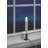 Unscented Flameless Taper Candle with Plastic Holder