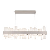 Acropolis Dimmable LED Kitchen Island Square / Rectangle Chandelier