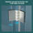 72" Fold Frameless Shower Door With Tempered Glass, 1/4 Inch (6 Mm)-120178759