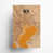 Orange / or pâle