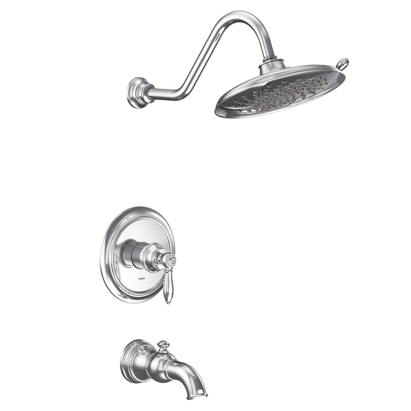 Robinet de baignoire et douche Weymouth Eco Performance, Chrome