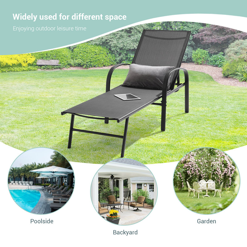 Chaise Reclining Lawn Chair Academy Academy Rocking Camp Chair