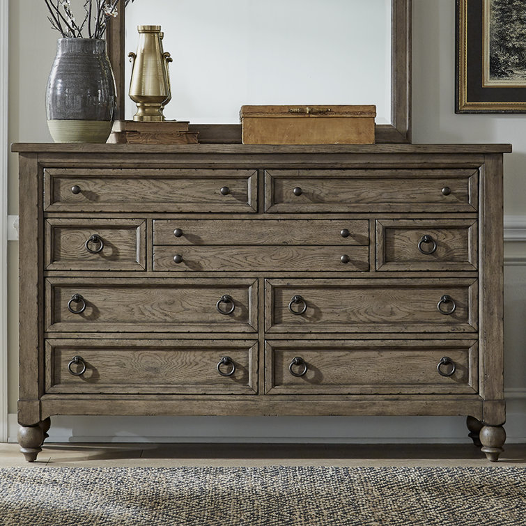 Aisja 66'' W 9 - Drawer Dresser