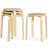 Altonia 18 Inch Stackable Bentwood Dining Chairs with Round Top,Set of 4-1311081689