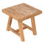 Table de bout en teck recyclé
