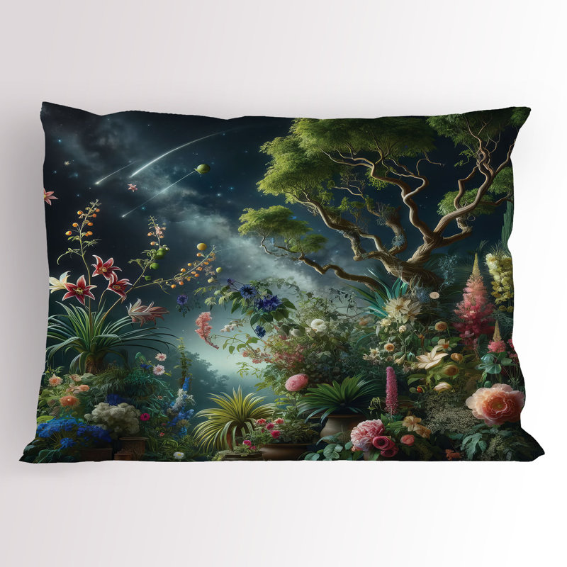 Machine Printed Sham Set, Queen
