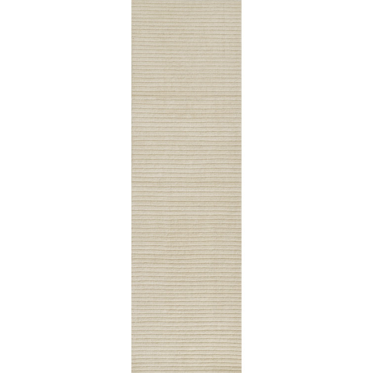Guiness Handmade Wool Beige Rug