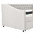 Daybed with Spacious Drawers, Upholstered Tufted Sofa Bed, Button Back and Copper Nail Waved Arms for Modern Living-406862838