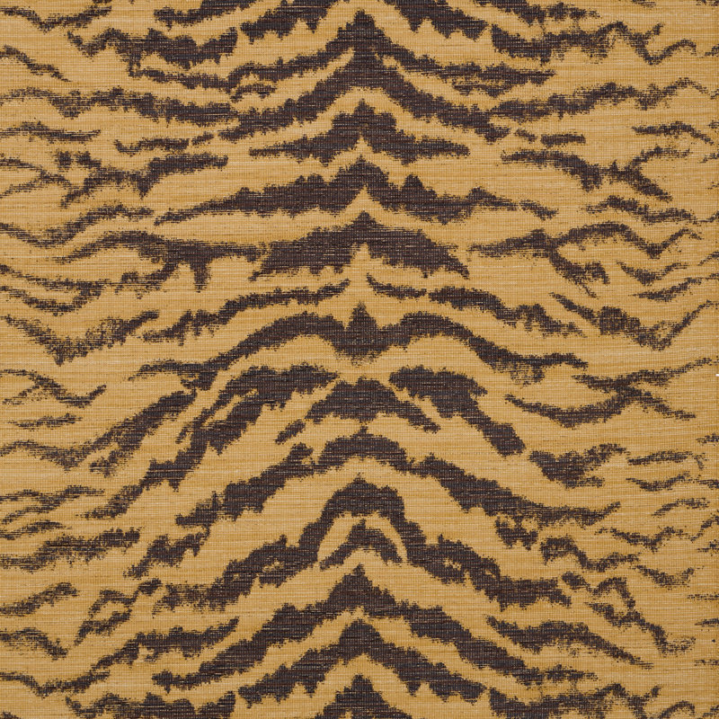 Tissu Shivalik Hills Tiger, Doré