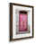 Papier, cadre noyer