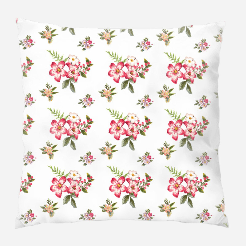 Coussin décoratif Ari, Microsuède, Intérieur
