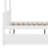 Twin Over Full Rubber Wood Bunk Bed With Trundle,  Convertible Bed, With Twin Size Trundle-106342070