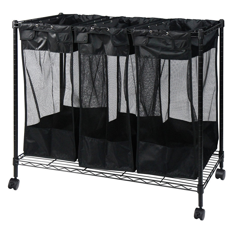 Triple rangement et trieur de linge