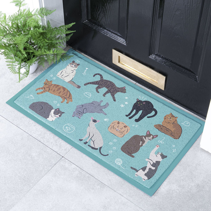 Bengal Non-Slip Animal Print Doormat
