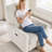 31.5 Inch Boucle Swivel Glider Power Recliner-2076020133