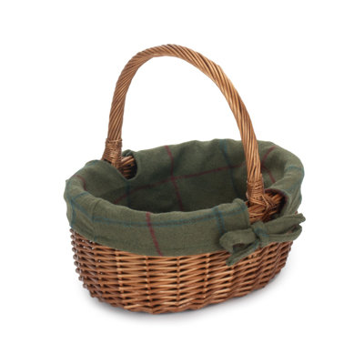 August Grove Wicker Decorative Basket