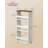4-Tier Slide-Out Storage Cart, Slim Bathroom Cart For Small Spaces-273197346-273197347
