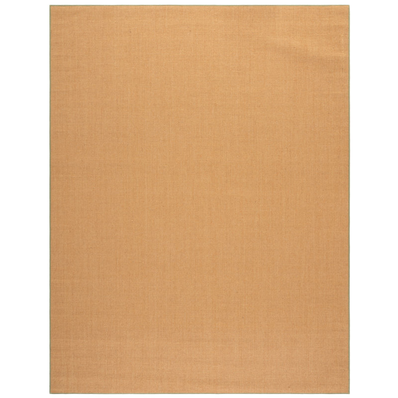 Martha Stewart Sisal/Jute Solid Color Rug in Yellow, Rectangle 8' x 10'