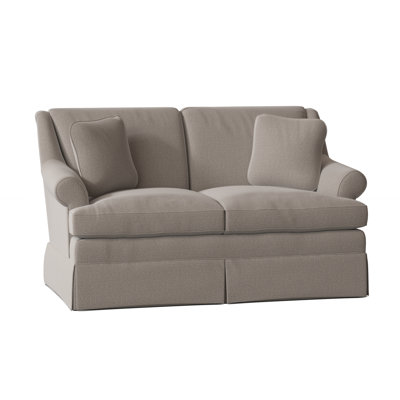 Connor 59" Rolled Arm Loveseat with Reversible Cushions by Birch Lane