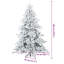 Artificial Hinged Christmas Tree with 300 LEDs-880321643-880321639