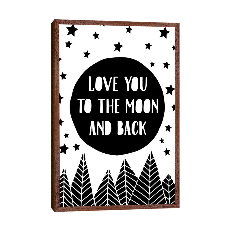 To The Moon by The Native State - Gallery-Wrapped Canvas Giclée on Canvas, 66.04 cm H x 45.72 cm W x 4.445 cm D