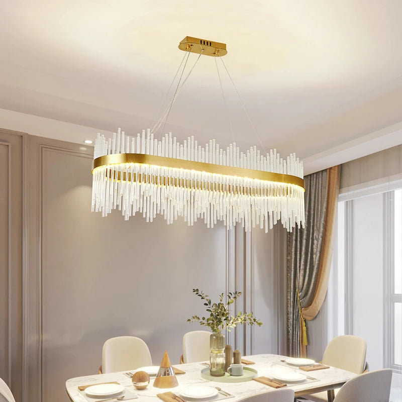 Avenlee LED Chandelier, Cold Light, 30 H x 60 W x 60 D cm